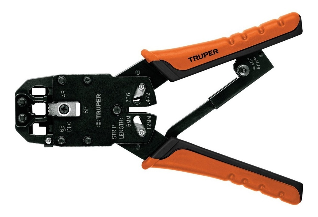 Pinza Ponchadora 3 Módulos P/conectores Truper Prj-3