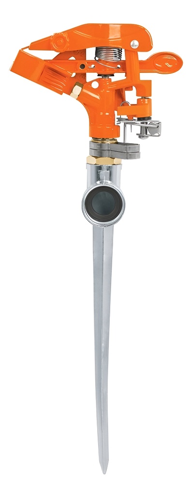 Aspersor Metálico Una Vía Truper Asp-11 Estaca De 11' Mecánico