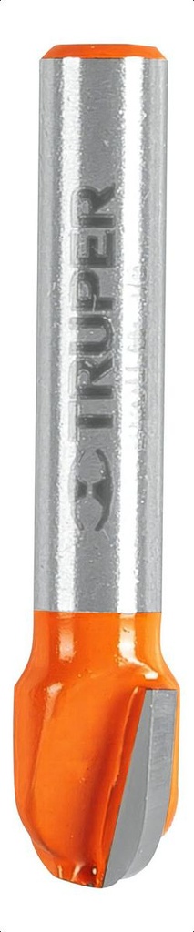 Broca Para Router, Media Caña, 3/8" Truper 11461