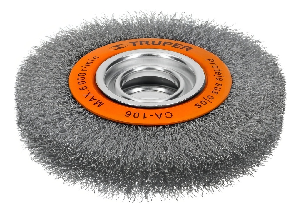 Carda Para Esmeril 6'' X 1-1/8'' Truper 11526 Naranja