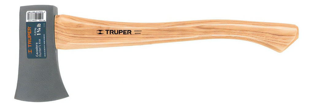 Hacha Cazadora, 1-3/4 Lb, Mango Hickory 18" Truper 11709