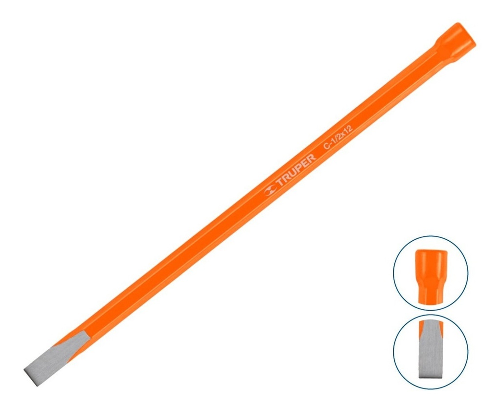 Cincel Corte Frio 1/2' X 12' Truper 12124