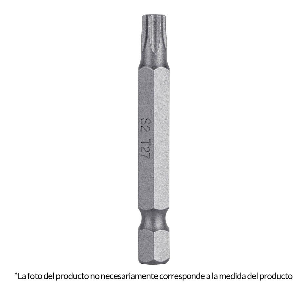 Puntas Torx C/seguro T25 Largo 2" 5pz Truper 12400