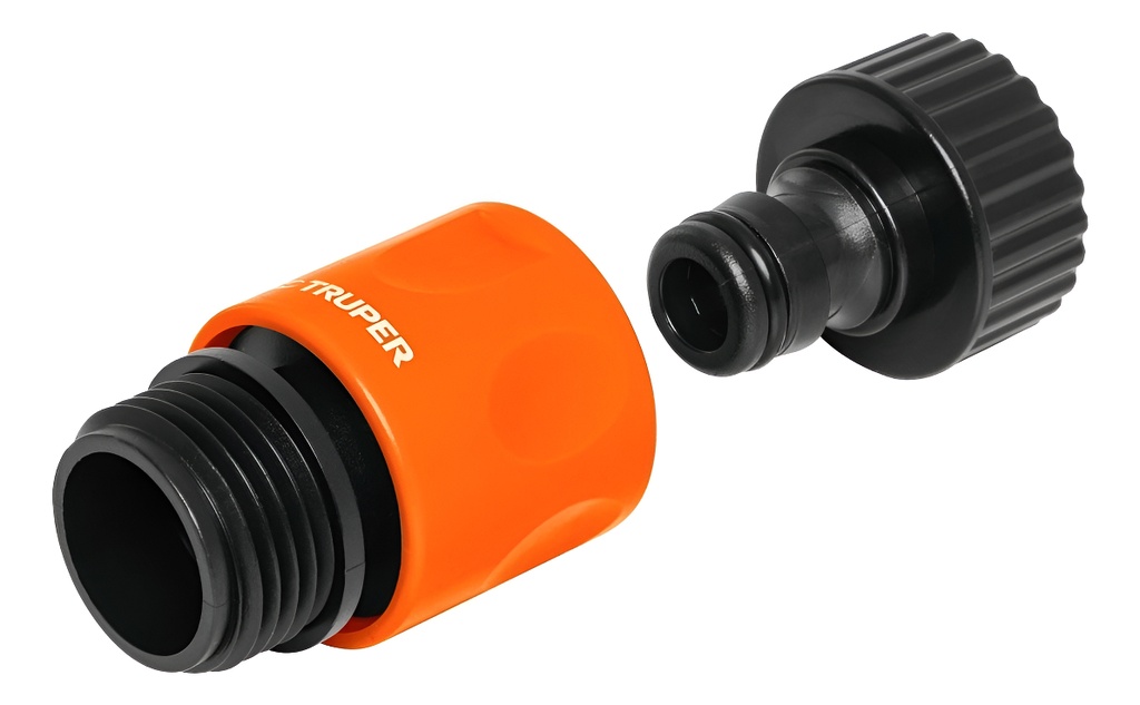 Conector Rápido, Grifo-manguera 12724 Color Naranja