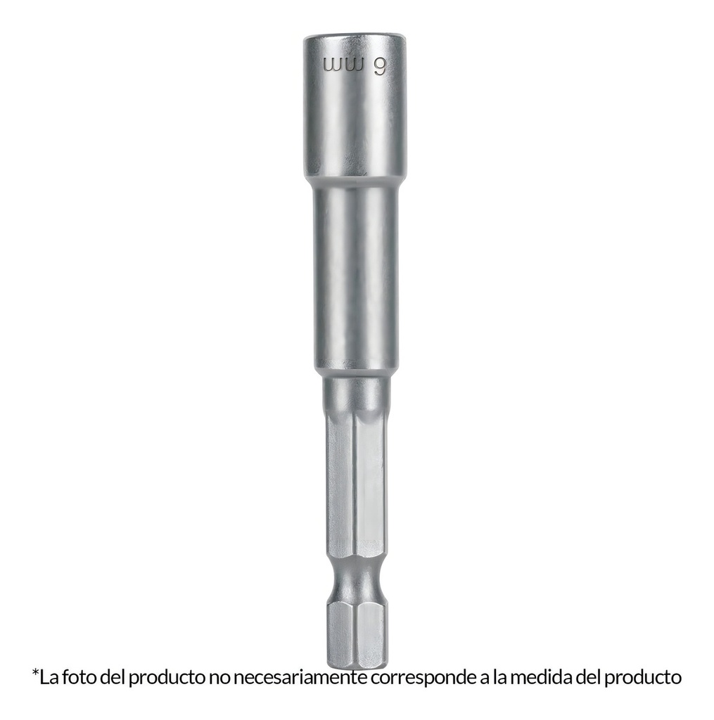 Dados Magneticos 8 Mm Largo 2-1/2'' 5pz Truper 12948