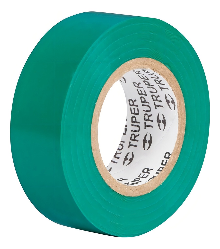 Cinta Aislar 19 Mm X 9 Mt Verde Truper 13511
