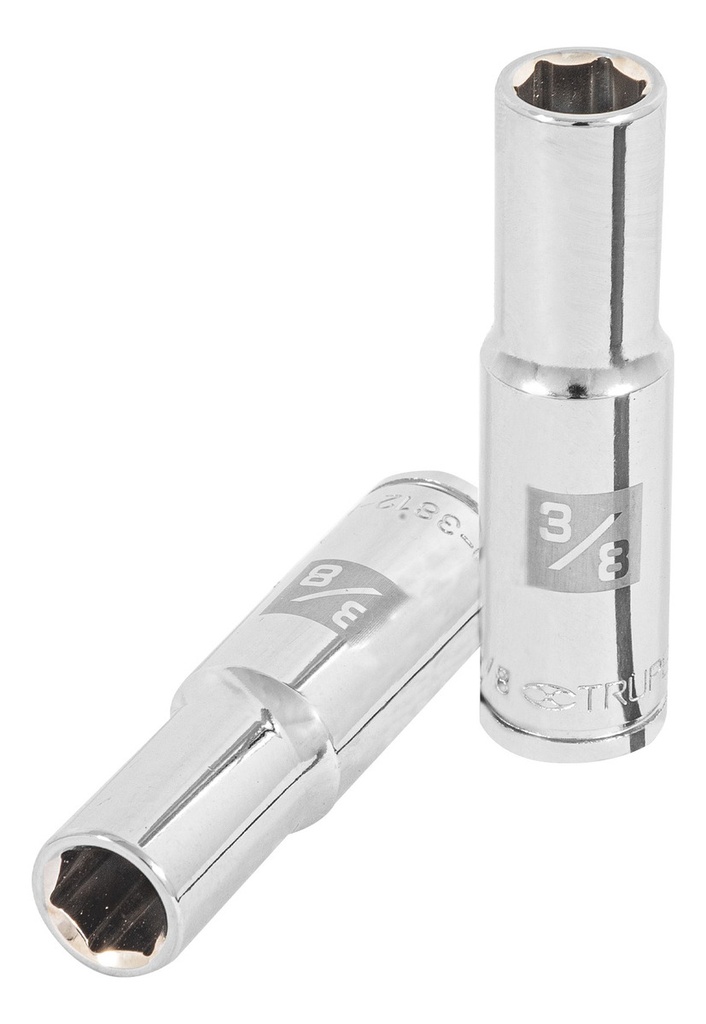 Dado Largo 6 Puntas 3/8´ Cuadro 3/8´ Acero Biselado 13712