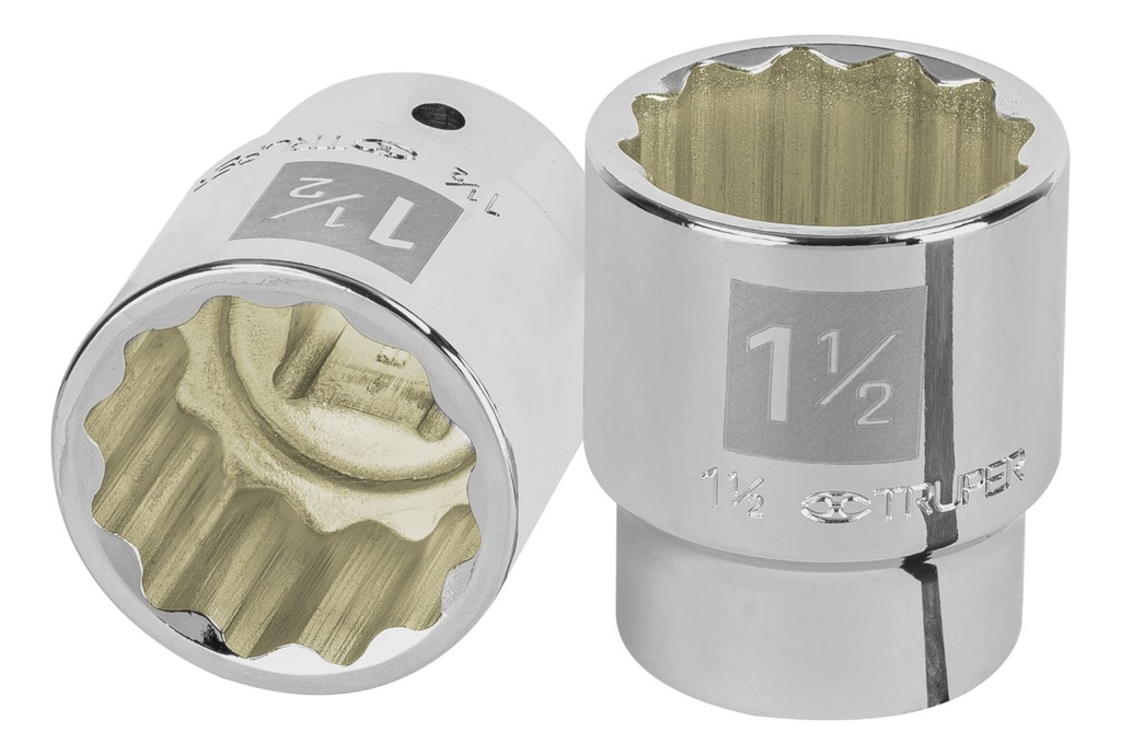 Dado De 12 Puntas, Cuadro 3/4" De 1-1/2", Truper 13862