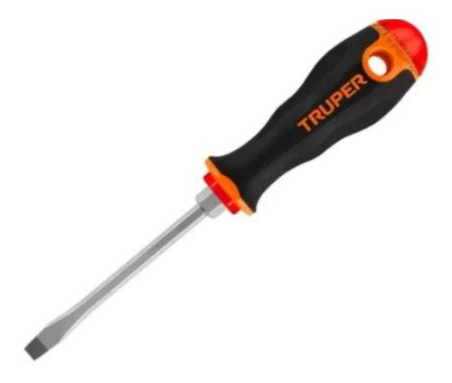 Destornillador Plano Comfort Grip 1/4 X 4 Truper 13998