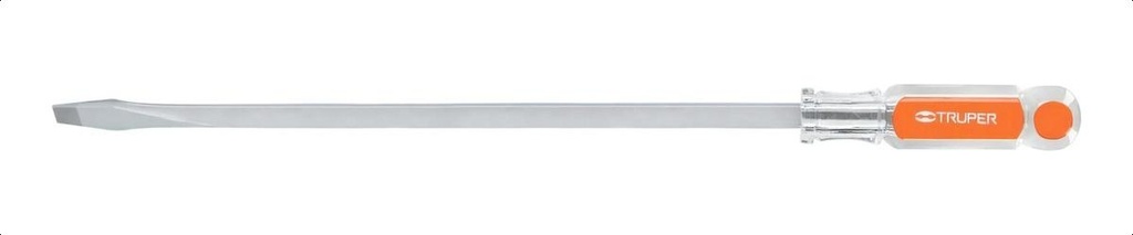 Desarmador Acetato Plano Cuadrada 12" X 3/8" Truper 14116