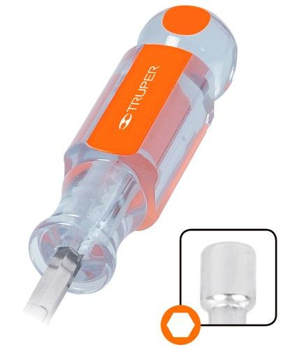 Desarmador De Caja 3/16' Mango De Acetato, Truper