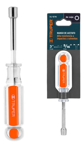 Desarmador De Caja 5/16 Mango De Acetato 14125