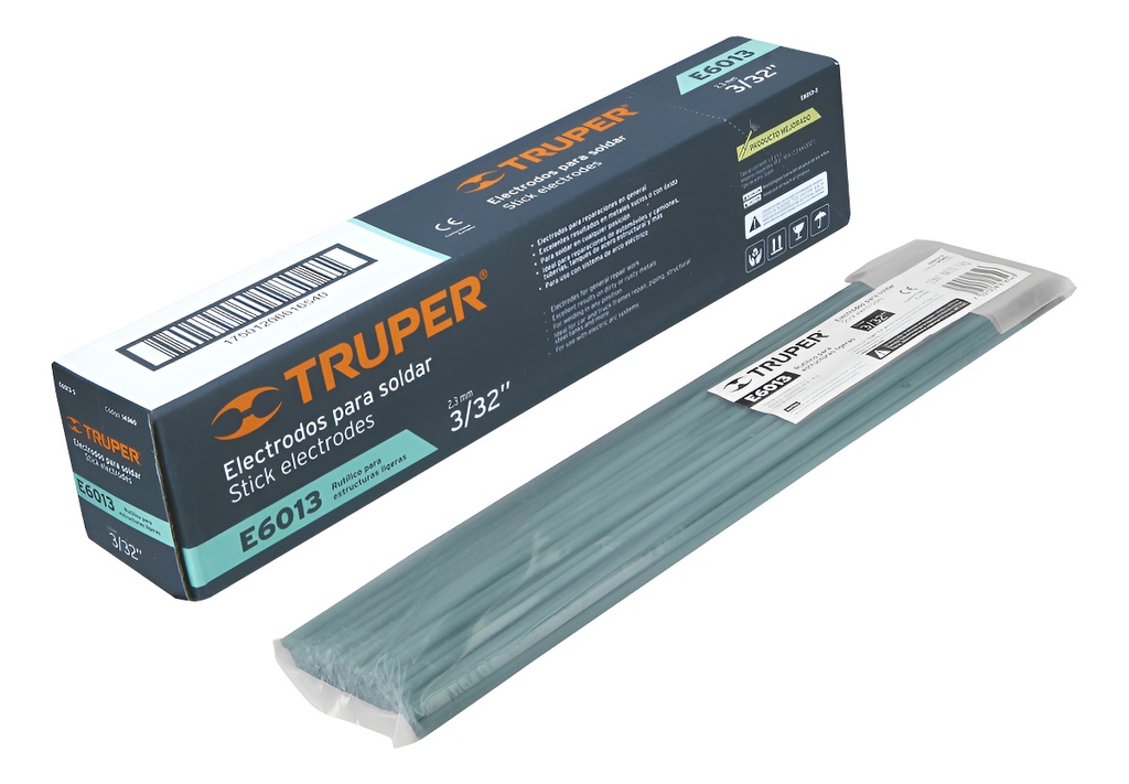 Electrodo 6013 De 3/32', Bolsa De 1 Kg Truper 14360