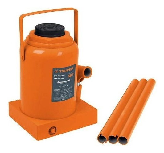 [TR-GAT-50] Gato Hidraulico Tipo Botella 50 Toneladas Truper