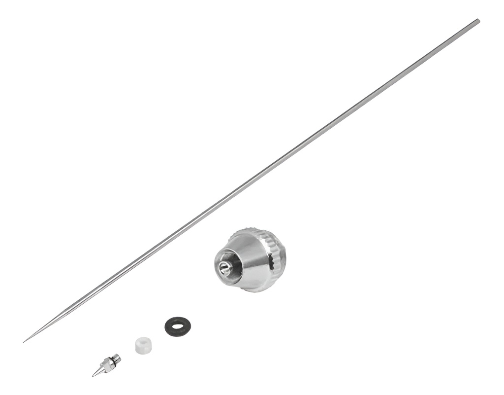 [TR-RE-AERO-35] Kit De 5 Accesorios Para Aerógrafo Aero-35, Truper