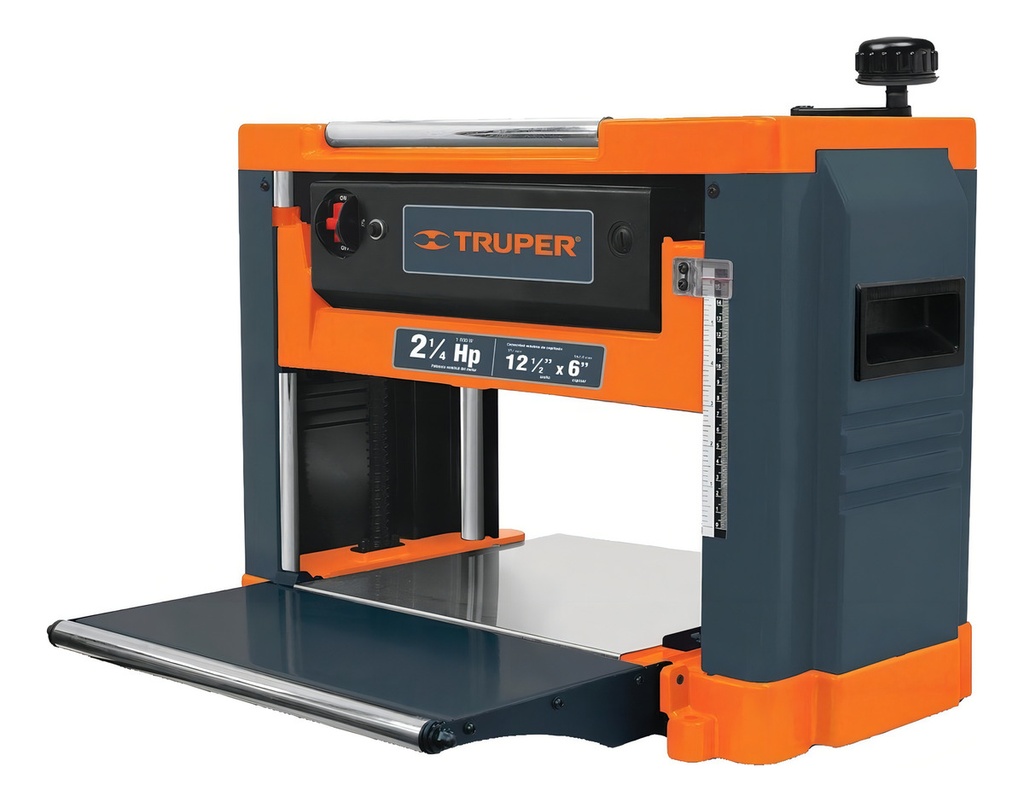 Cepillo Portátil 12.5" 2-1/4 Hp Truper Cep-12 Color Naranja