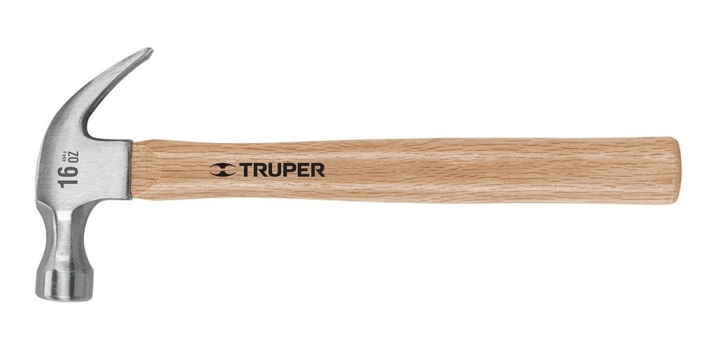 Martillo Galponero 454 Gr 16 Oz Mango Madera Truper 16752