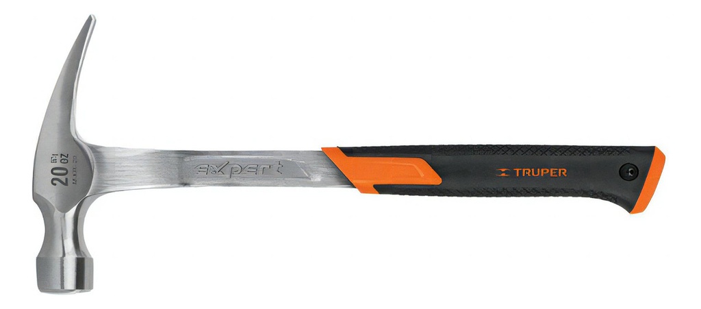 Martillo Forjado, Uña Recta, 20 Oz, Mango De Neopreno, 16821 Truper