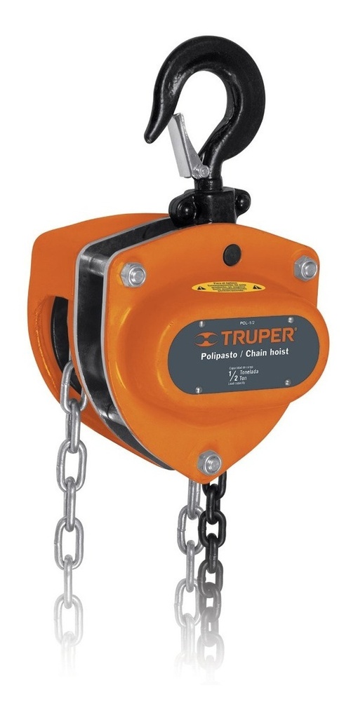 Polipasto 1/2 Tonelada Truper 16823