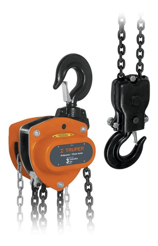 [TR-POL-3] Polipasto 3 Toneladas Truper 16827