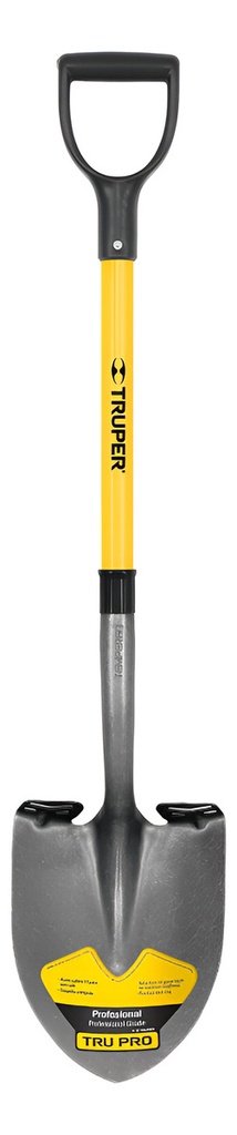 Pala Tru-glass Redonda "y" Truper 17150
