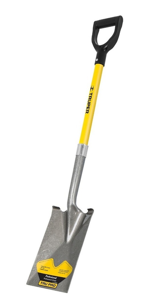 Pala Tru Glass Escarraman, Puño Y , Truper 17152