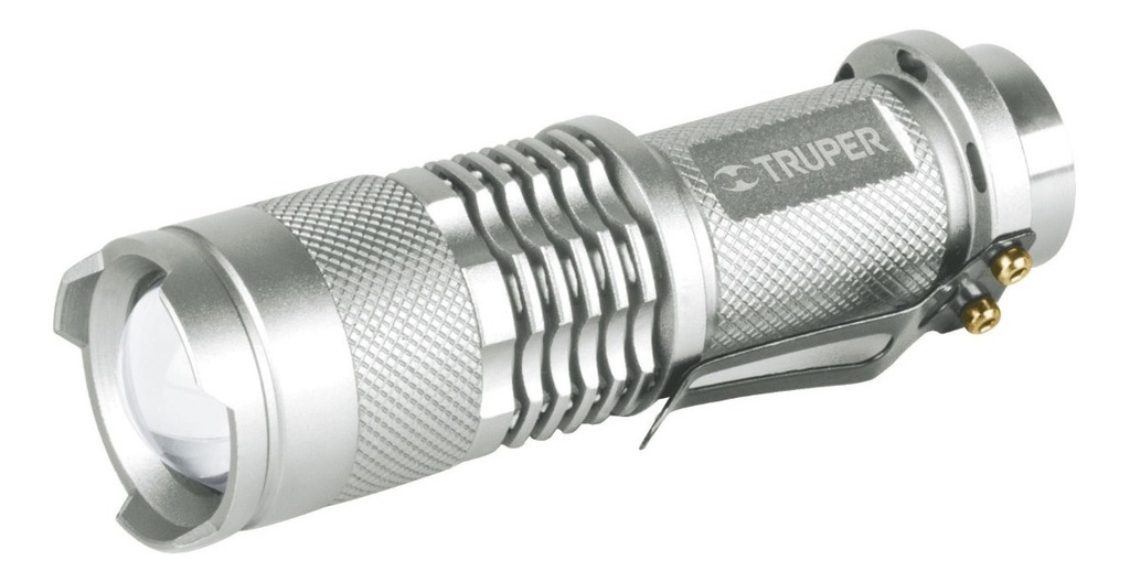 Linterna De Aluminio Con 1 Pila Aa, 35 Lúmenes, 1 Led Truper