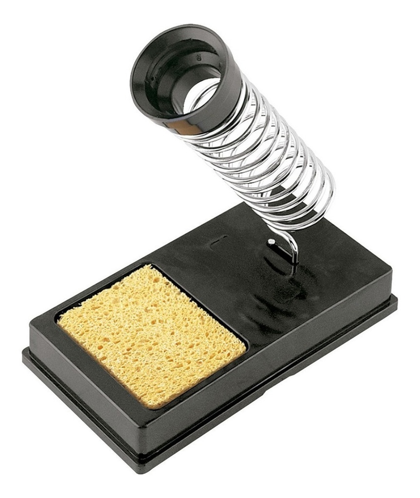 [TR-BASE-CAU] Soporte Para Cautín Con Limpiador De Esponja Truper 17556