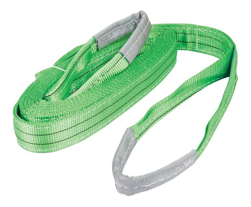 [TR-ESLI-208] Eslinga De Poliéster, Ojo A Ojo, 2 X 8 M, Truper 17870 Color Verde