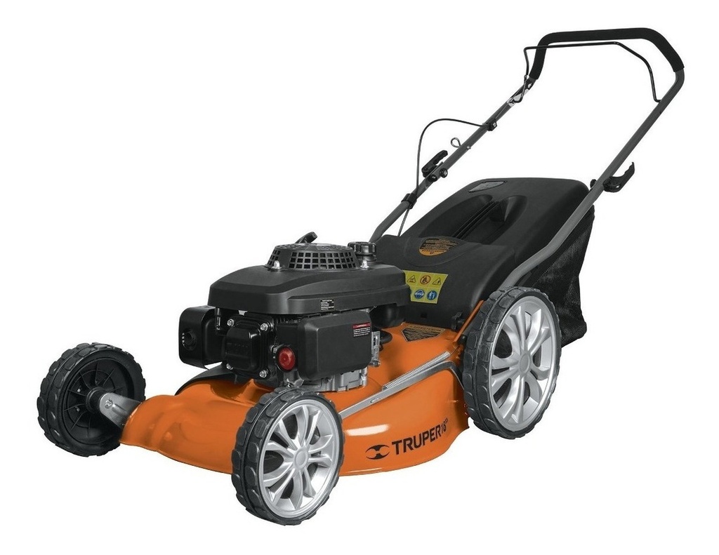 Podadora De Césped A Gasolina Truper P-520 Naranja 5 Hp Con Ancho De Corte De 20 Pulgadas
