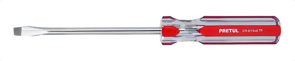 Destornillador Plano 5/16" X 6" Mango de PVC Pretul 21463