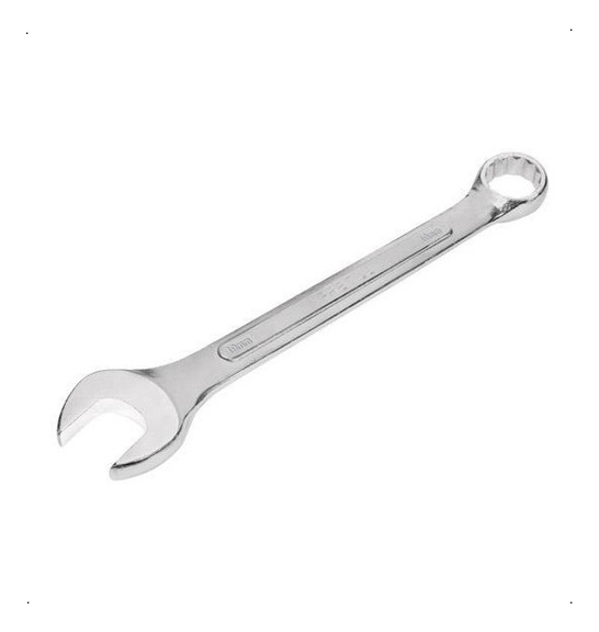 Llave Combinada Pretul Ll-1218mp Color Cromo Con Acabado Cromado 1.8 Cm 22cm