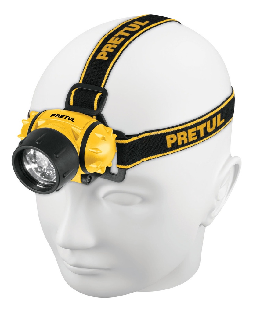 [TR-LI-CA-3AAAP] Linterna Para Cabeza, 3 Pilas Aaa, 28 Lúmenes, 3 Leds 27083