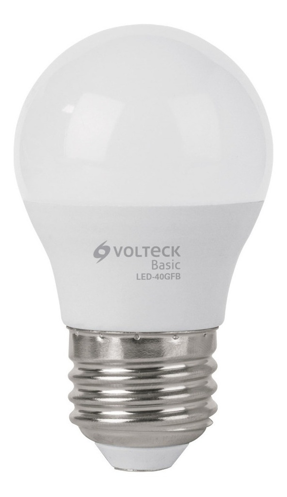 Lámpara LED Tipo Bulbo G45 5 W Luz de Día Volteck 27162