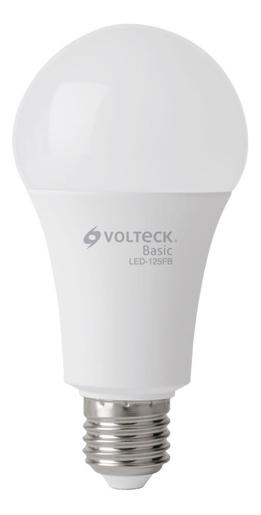 [TR-LED-125FB] Lámpara De Led, A19, 16 W, Luz De Día, Volteck 28066 Luz Luz De Día