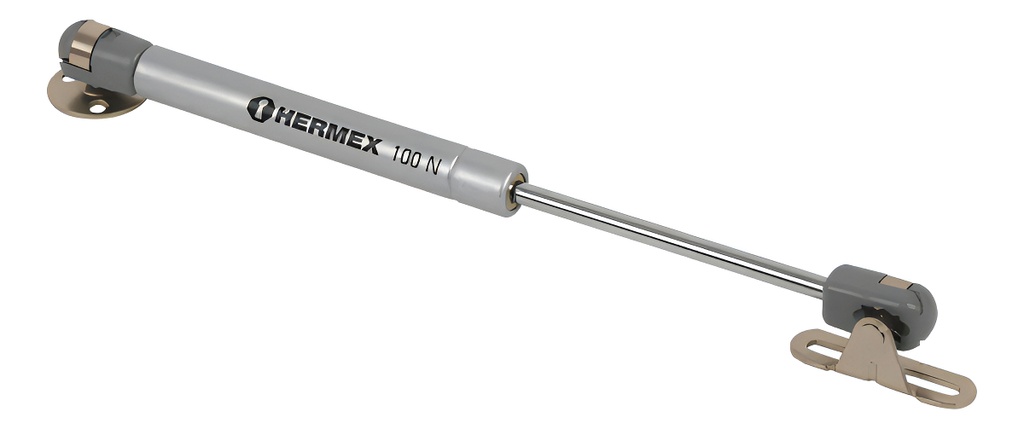 Pistón a Gas 100 N - 10 Kg Hermex 42003