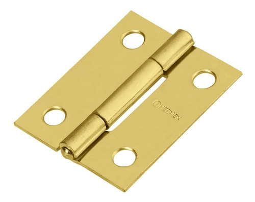 Bisagra Acero Latonado 1-1/2" Hermex 43193