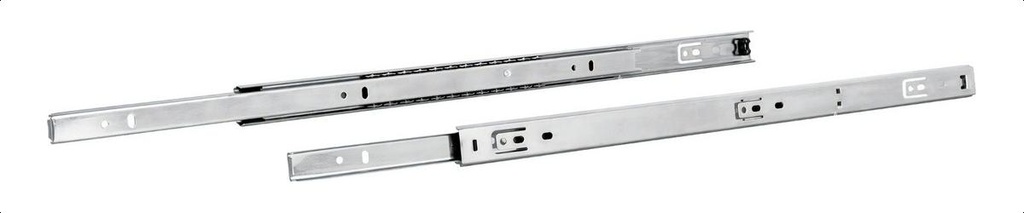 Corredera Extension 3/4, 2.5 Cm X 60 Cm Hermex 43283 Color Gris