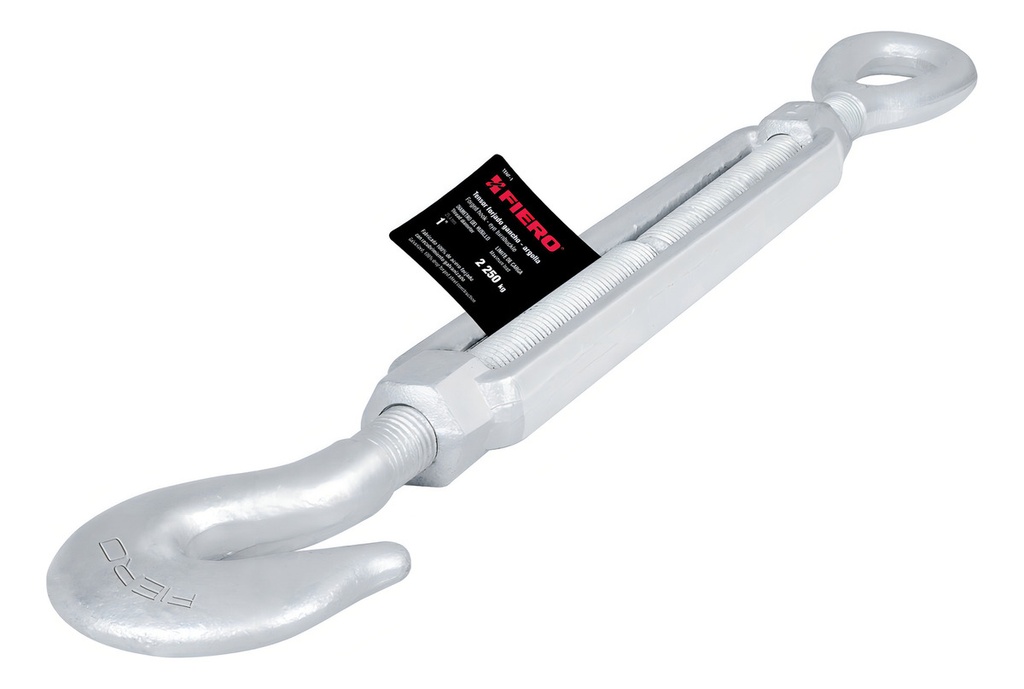 Tensor Forjado 3/4 Gancho-argolla, Fiero 44069