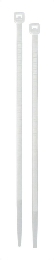 Cincho Natural 18 Lb 2.5 MM X 100 MM 100 Pz Voltech 44300 Color Blanco
