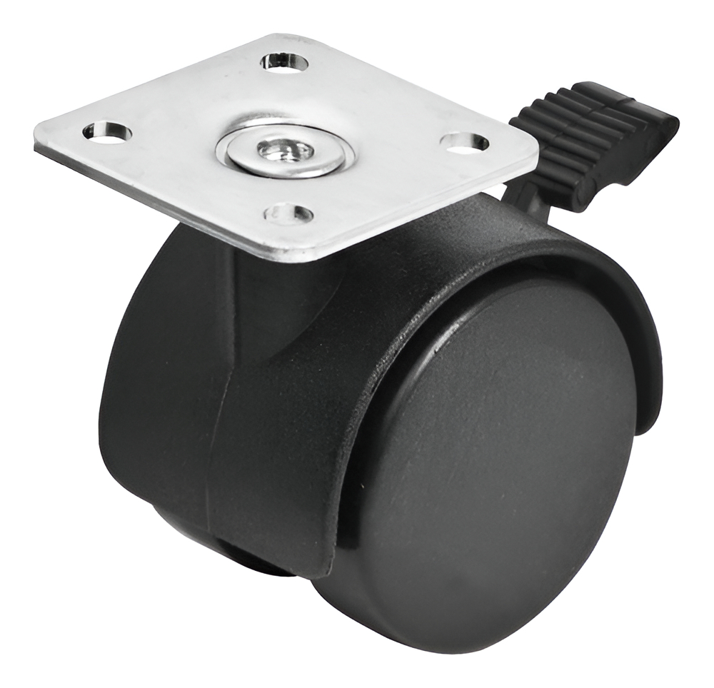 Rodaja Tipo Yoyo Con Freno 50 Mm Fiero 44389