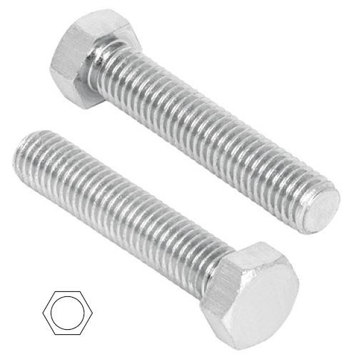 [TR-TORM-7/16X4] Tornillo Acero Galvanizado Máquina 7/16x4' 20 Pz Fiero 44590
