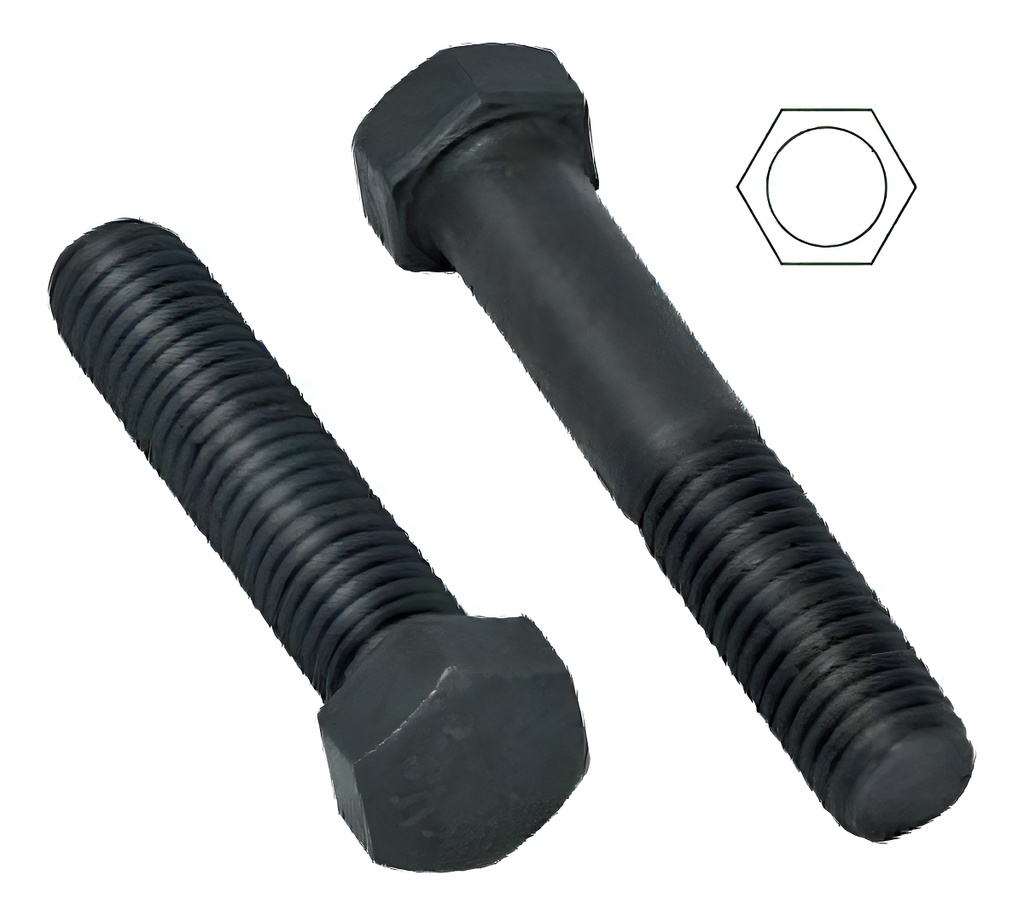 [TR-TOR5-1/2X4] Tornillo Grado 5 Acero 1/2' X 4' Fiero 44805 Tor5-1/2x4 Hexagonal