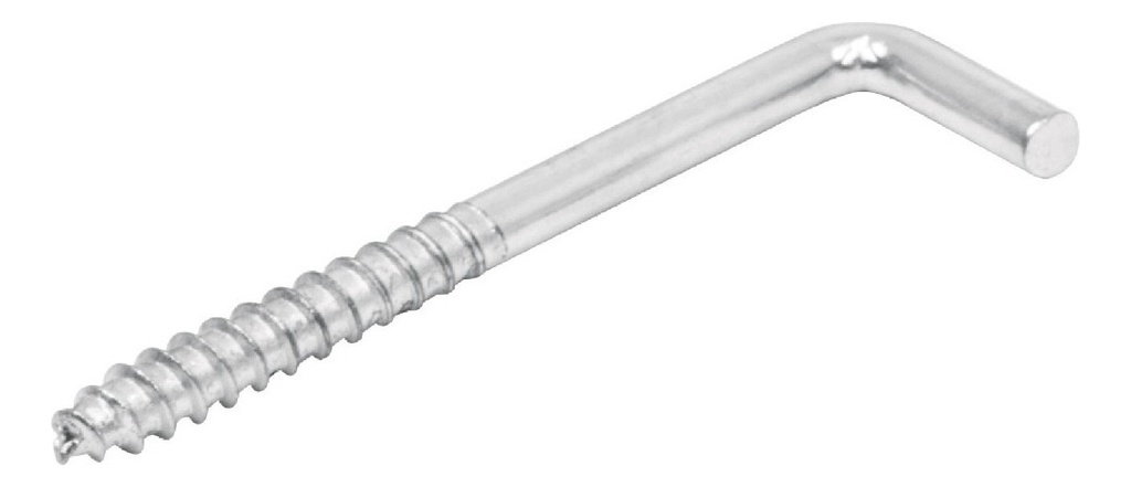 Tirafondo Roscado Fiero Acero 22x90 Mm Madera Aglomerados 144 Unidades