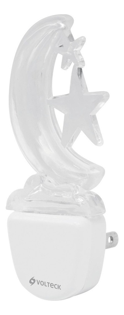 Luz De Noche De Led Luna Voltech 46152 Color Blanco