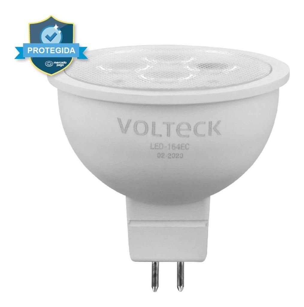 Lámpara De Led, Mr16, 4 W, Luz Cálida, Volteck, 46177