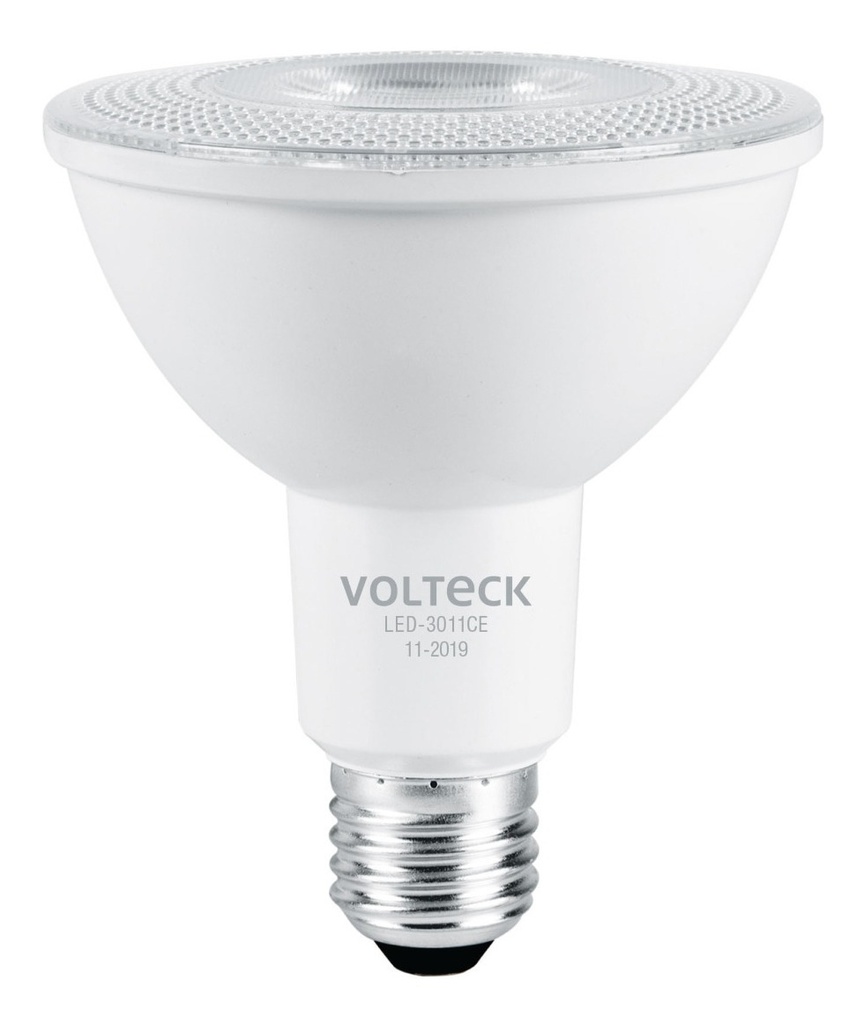 Foco Led T. Par 30 11 W Luz Calida Voltech 46188 Blanco