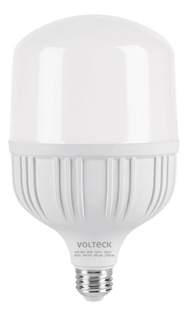 Foco Led Voltech Led-350 Globo Color Blanco