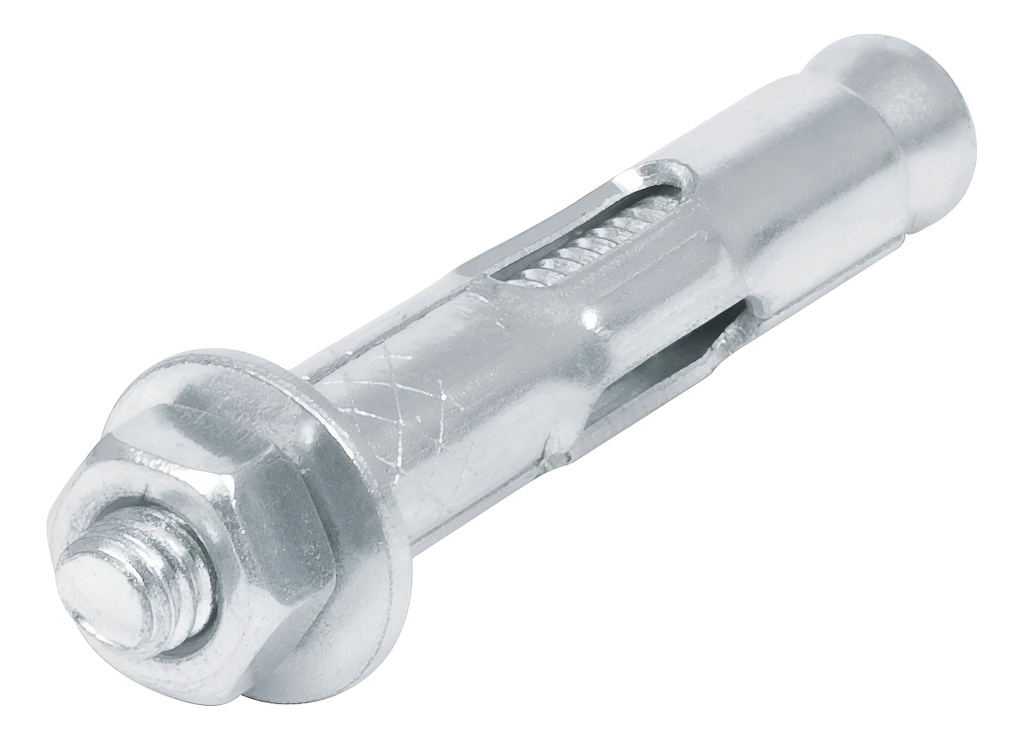 Taquete De Expansión 1/4'' Con Tornillo 100 Pzas Fiero 47223