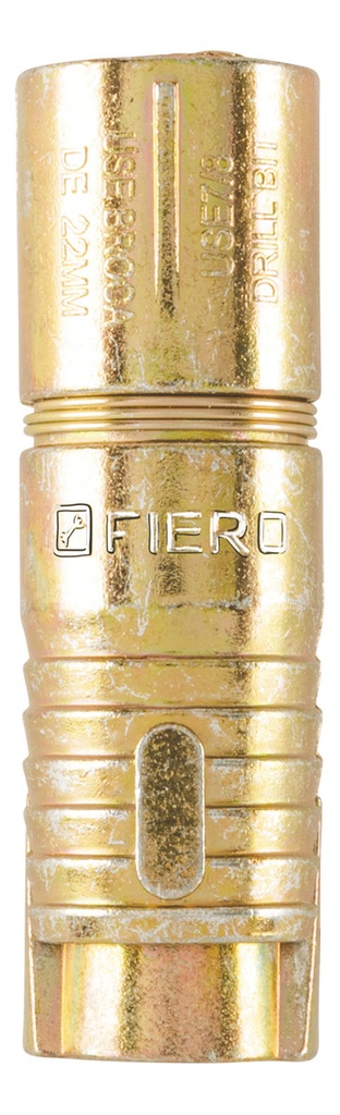 Taquete Expansivo Para Concreto 1/2'' Sin Tornillo 25 Piezas